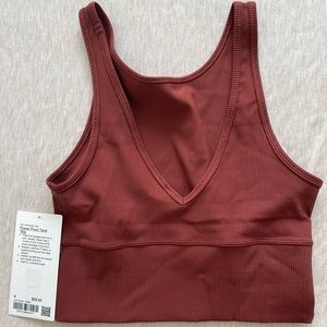NWT Lululemon Power Pivot Ribbed Tank